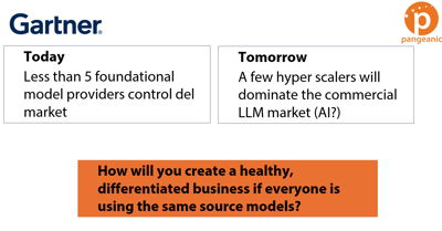 How will you create a healthy differentiated business if everyone is using the same source models