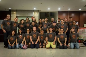 El grupo de músicos del Centro Instructivo Musical de Benimaclet en Shanghai