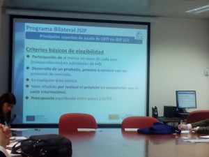 Criterios eligibilidad programa NEDO