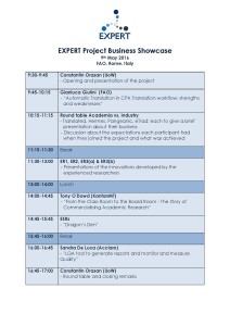 Business Showcase  Agenda