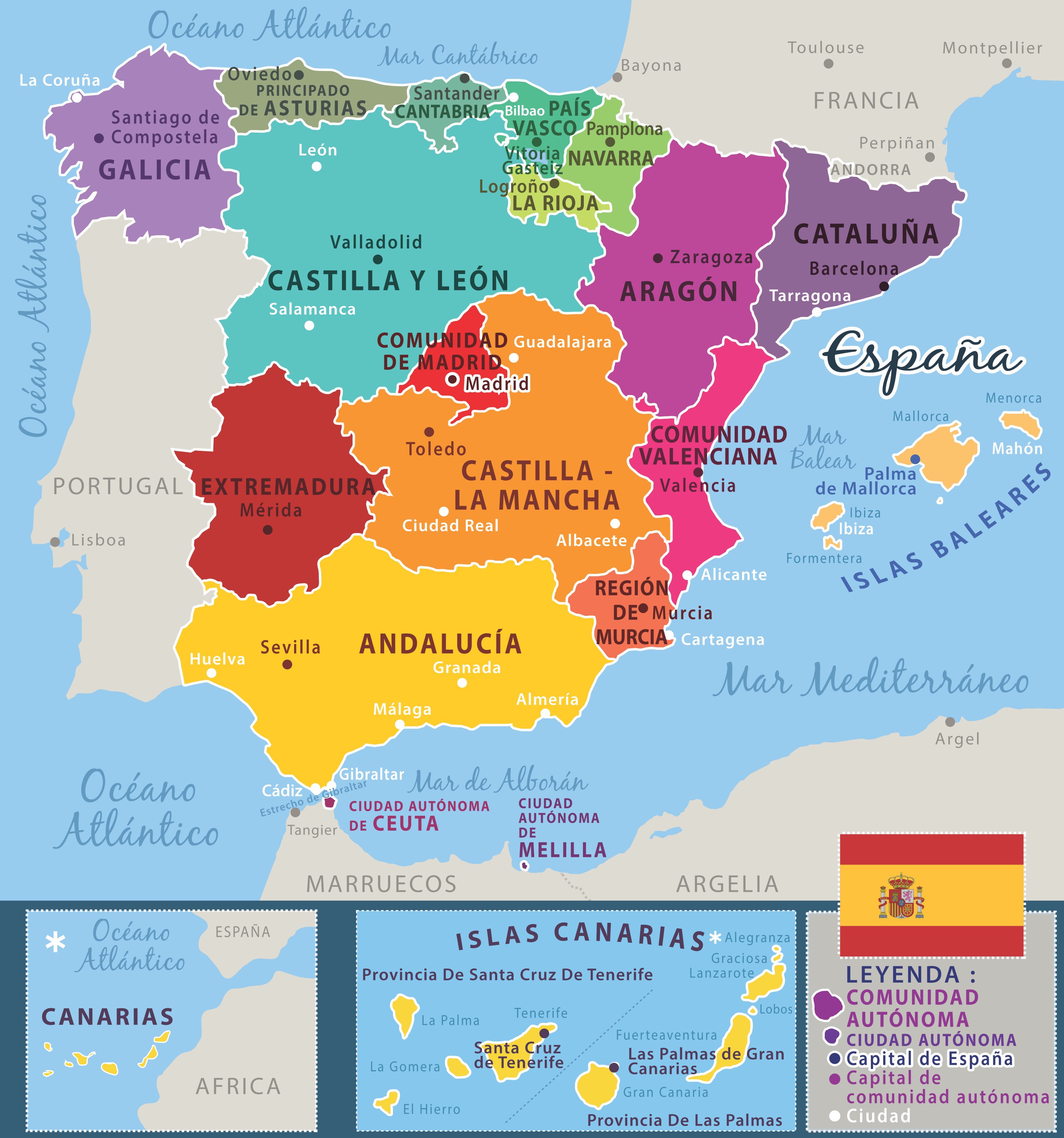 What Are The Five Languages Spoken In Spain