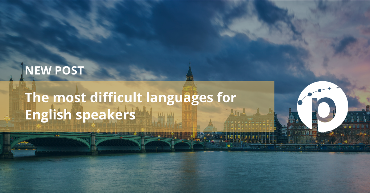 The most difficult languages for English speakers