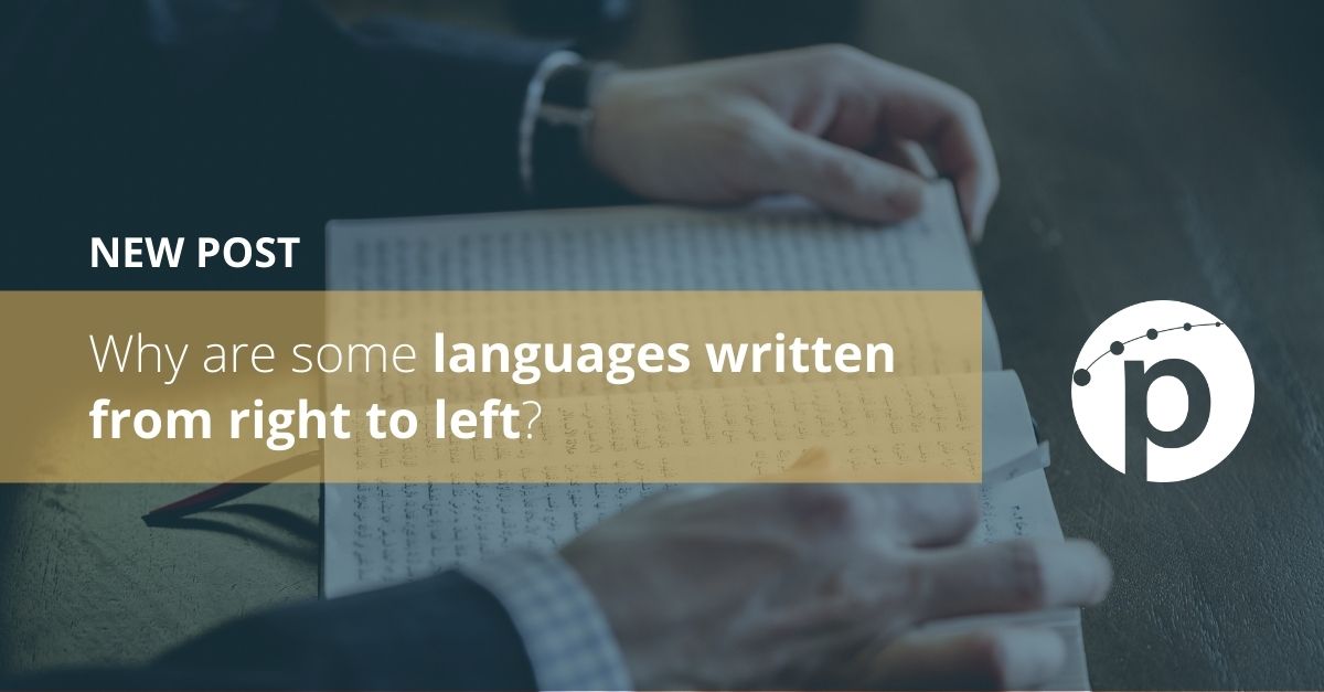 Why are some languages written from right to left?
